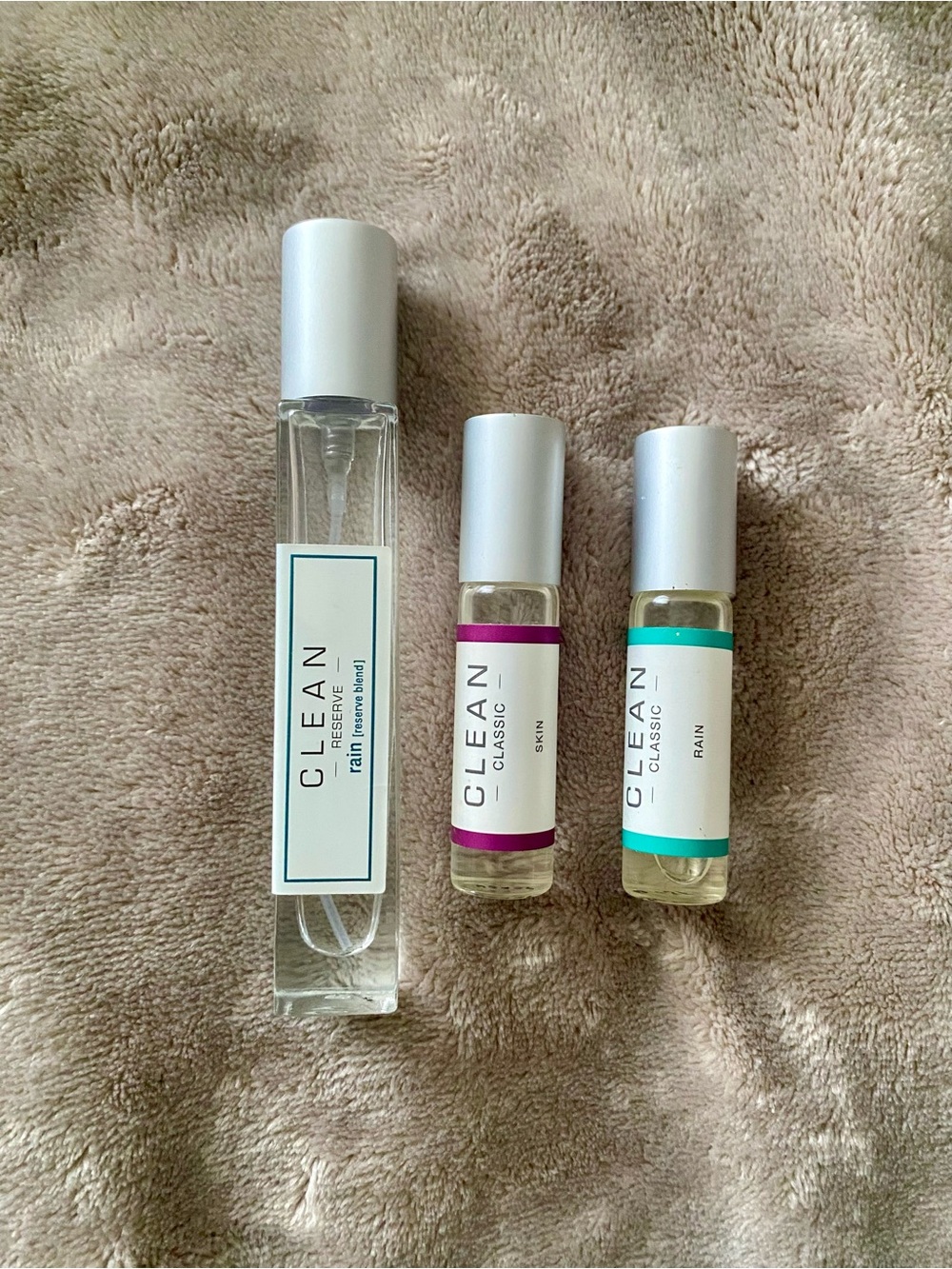 Clean Reserve Rain  & Classic Skin sent